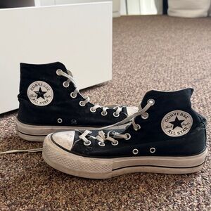 Converse All Star Black Canvas High-Tops